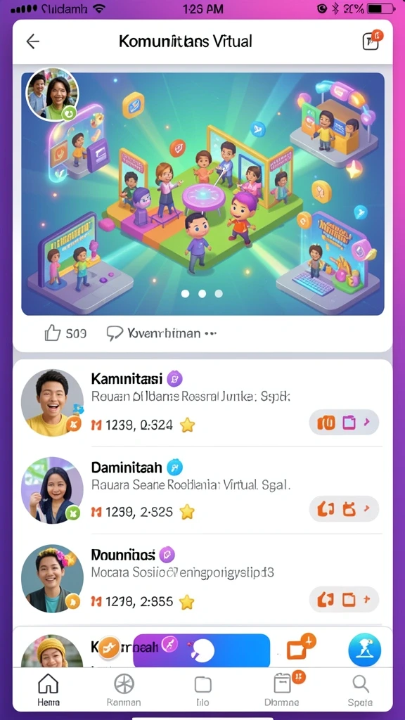 Mode permainan multiplayer yang seru.