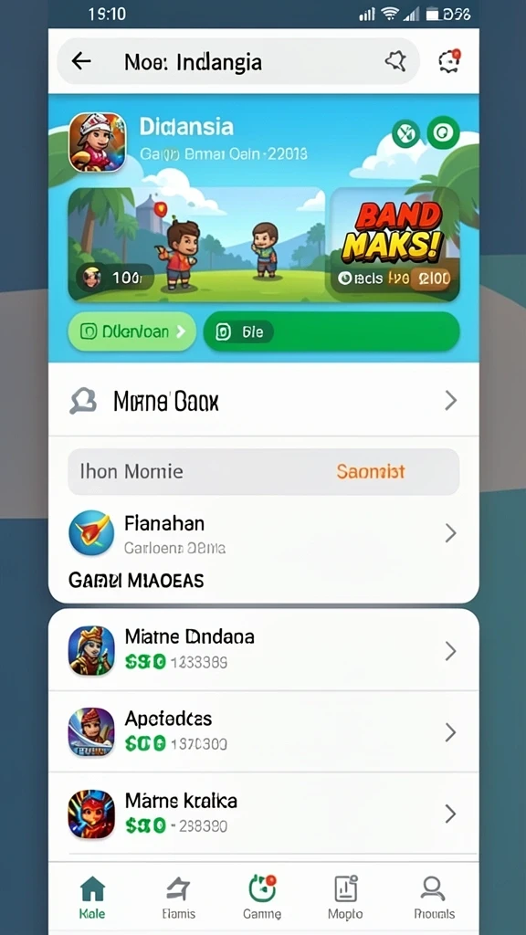 Gambar menunjukkan karakter dengan upgrade terbaru.