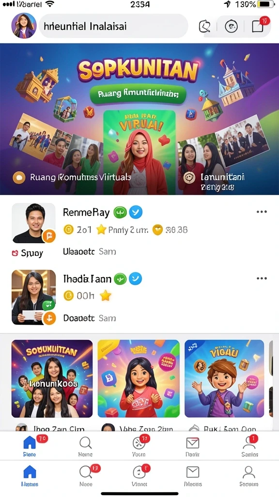Grafik menakjubkan yang memukau pemain.