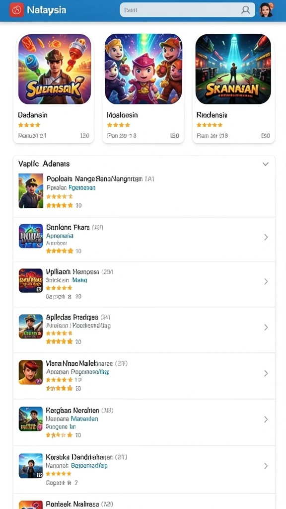 Level yang menantang dan penuh petualangan.