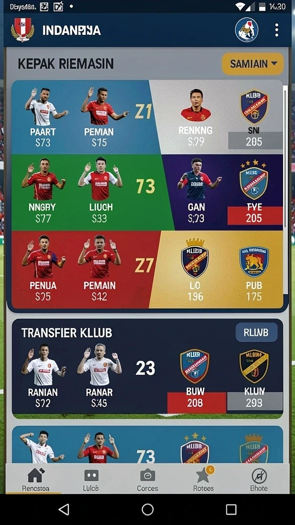 Tampilan antarmuka yang menarik dan mudah digunakan.
