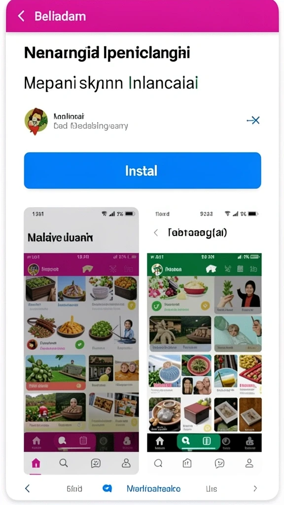 Tampilan antarmuka yang user-friendly.