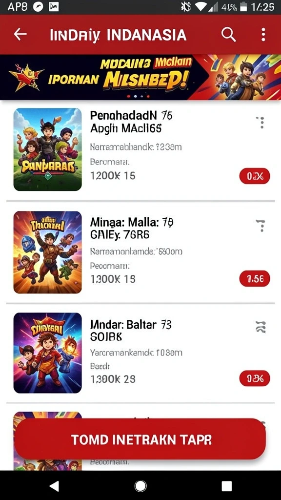 Beragam pilihan permainan untuk semua jenis pemain.