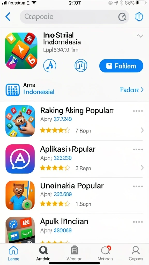 Tampilan antarmuka yang mudah dan menarik.