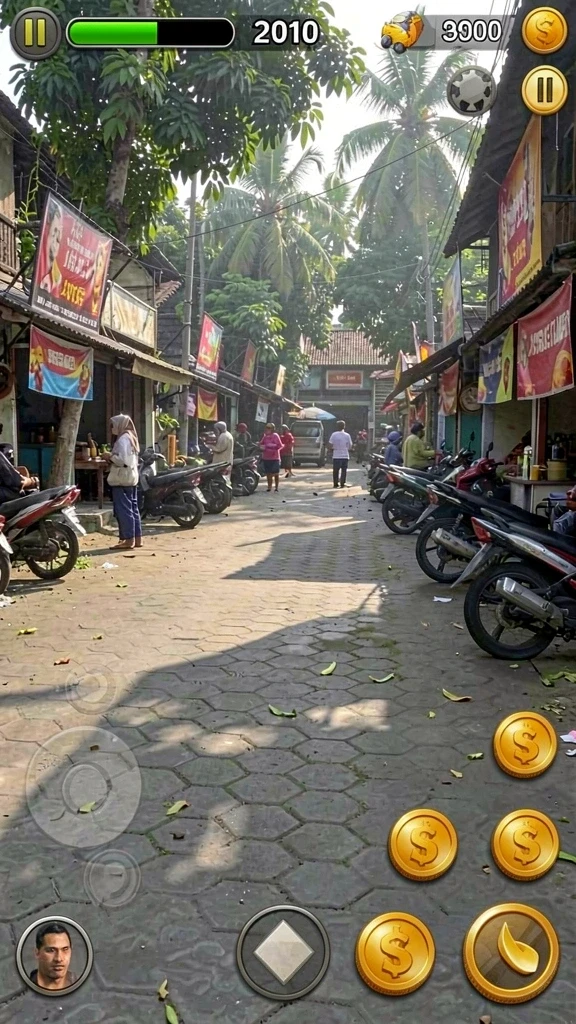 Karakter unik dengan kekuatan berbeda-beda.