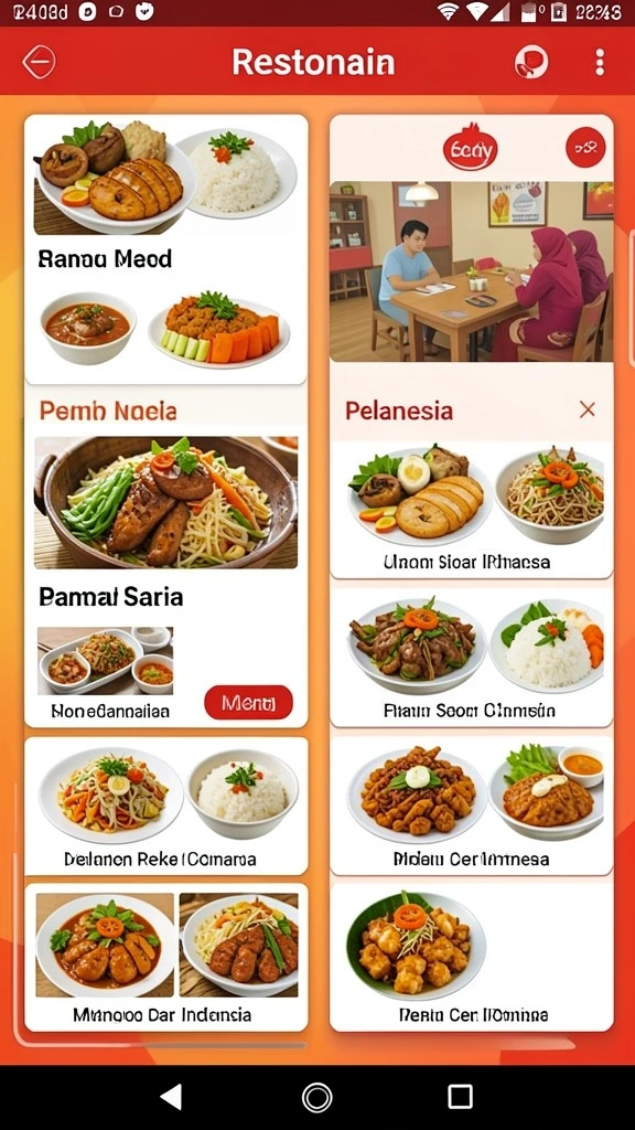 Screenshot menampilkan antarmuka permainan yang menarik.