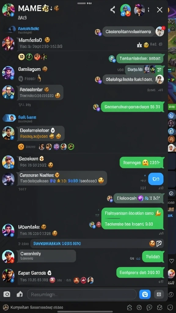 Tampilan antarmuka yang intuitif dan menyenangkan.