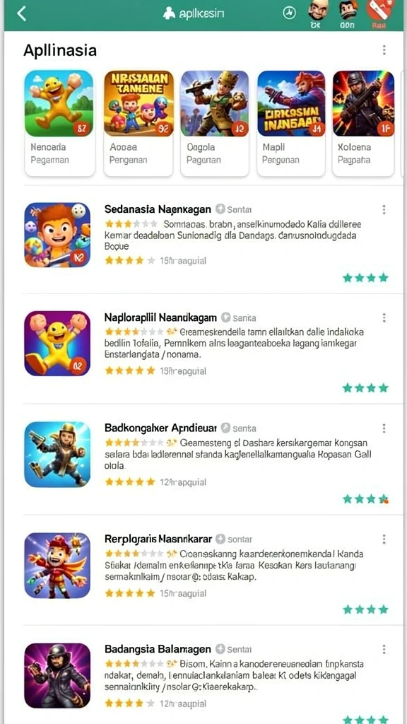 Tampilan grafis saat menyelesaikan misi.