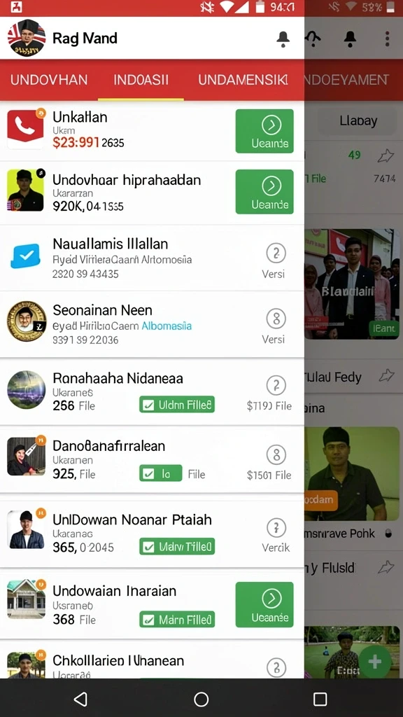 Screenshot menunjukkan antarmuka permainan yang menarik.