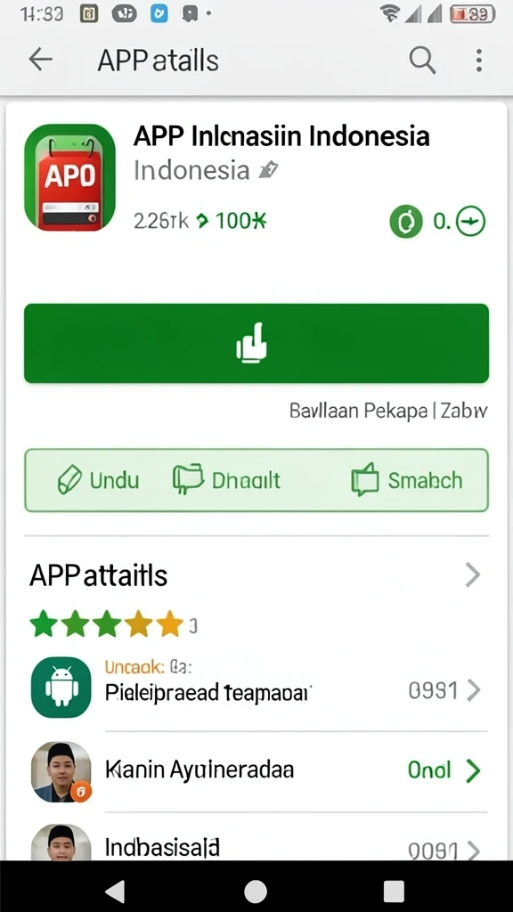 Tampilan awal yang menarik dan colorfull.