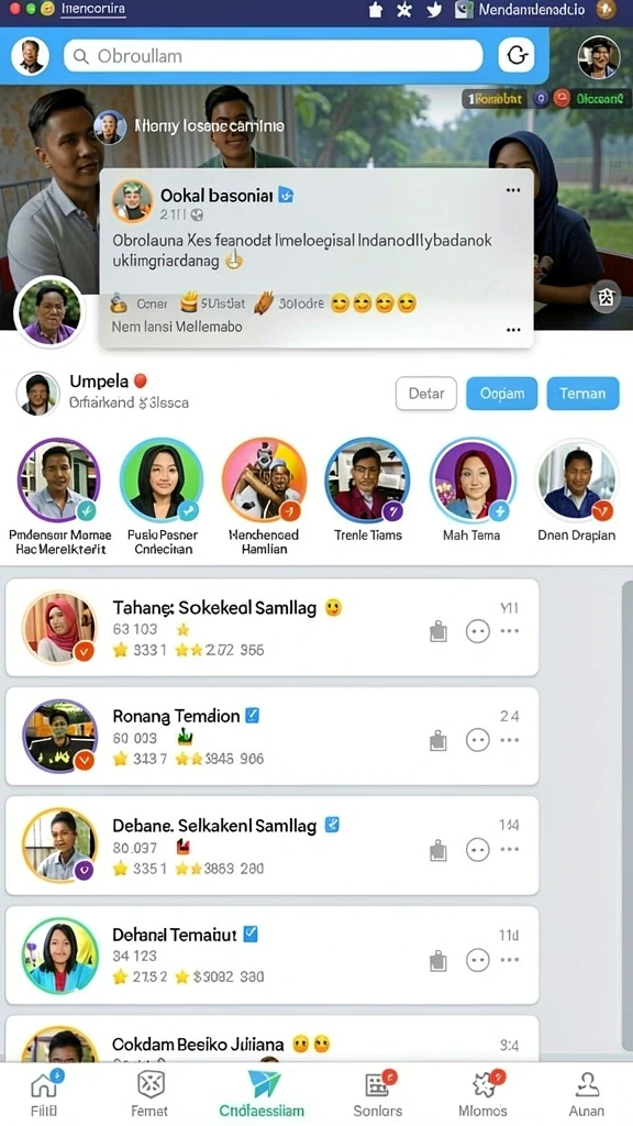 Beragam pilihan permainan yang menarik.