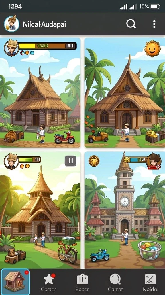 Beragam pilihan game yang menarik untuk semua kalangan.