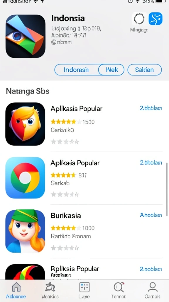 Screenshot menampilkan grafis game yang memukau.