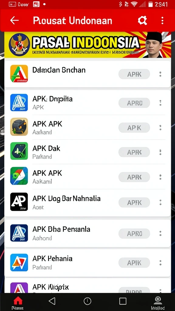 Karakter-karakter unik yang dapat dipilih.