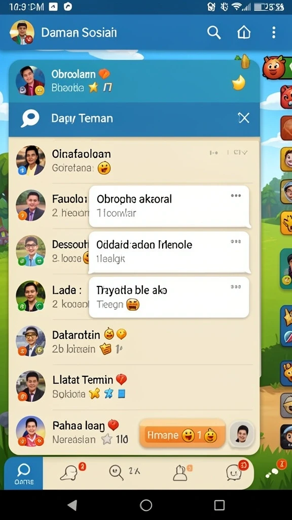Gameplay yang seru dengan berbagai tantangan.