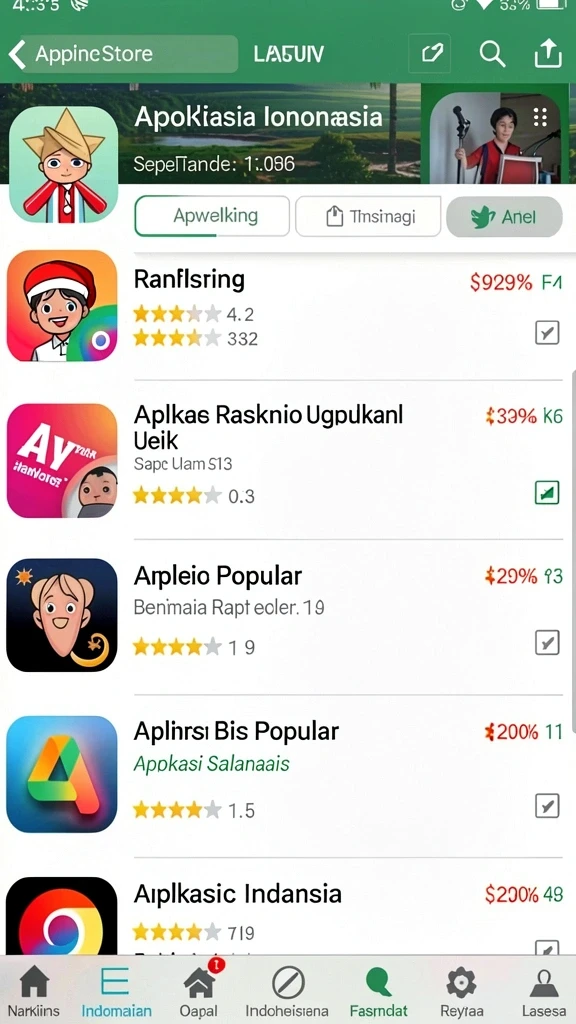 Tampilan antarmuka yang intuitif dan mudah digunakan.
