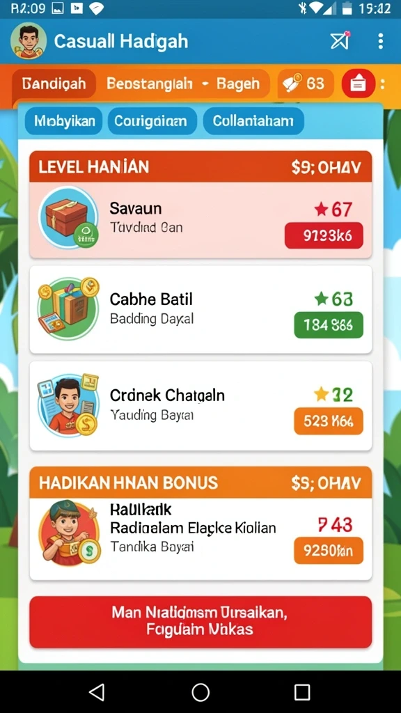 Bonus dan promosi yang menggiurkan setiap hari.