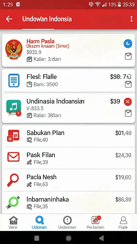 Tampilan antarmuka yang ramah pengguna.