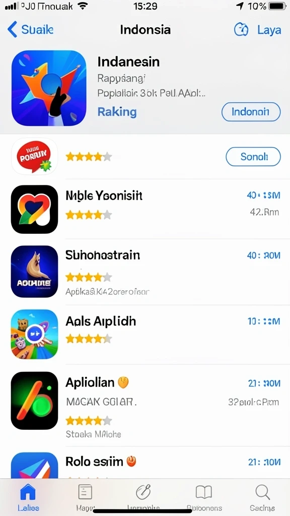 Tampilan antarmuka yang user-friendly.