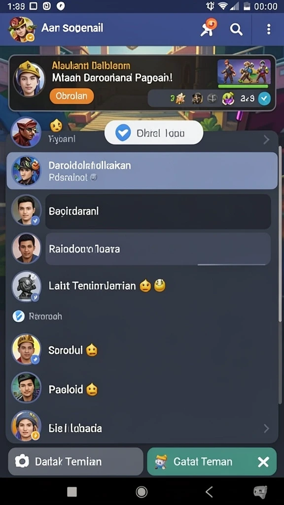 Tampilan antarmuka yang mudah digunakan.