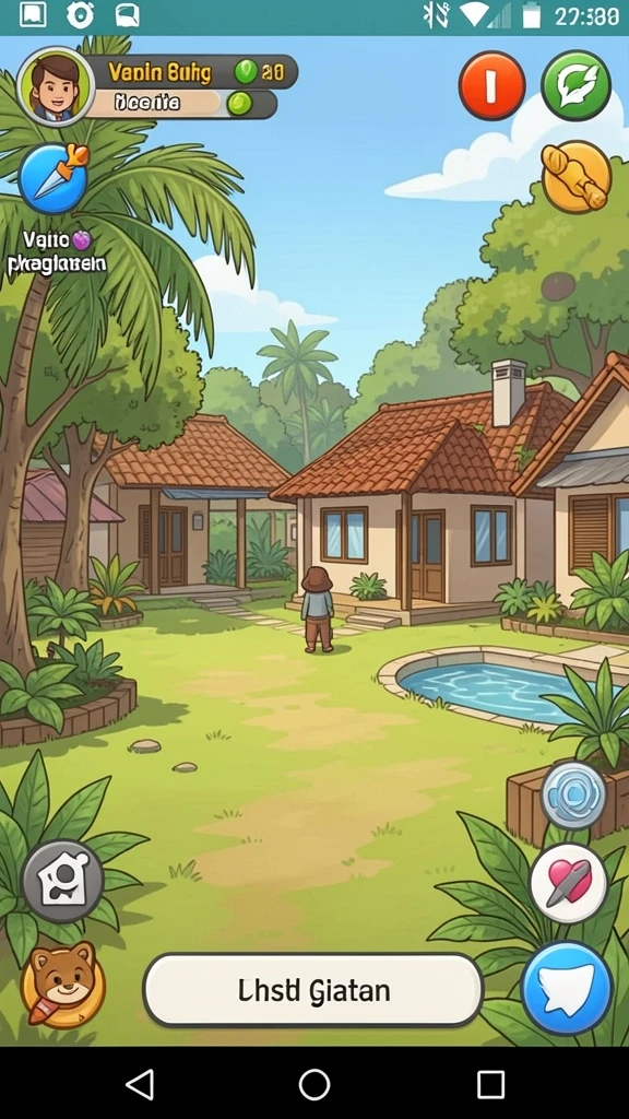Tantangan menarik di dalam game.