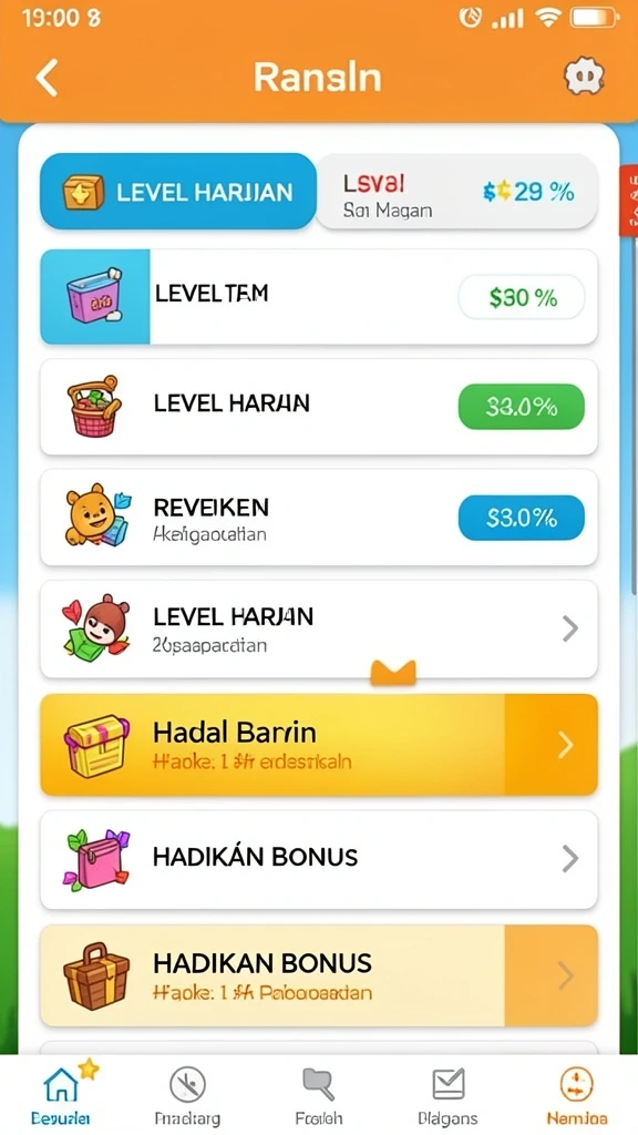 Level baru yang menantang untuk dijelajahi.