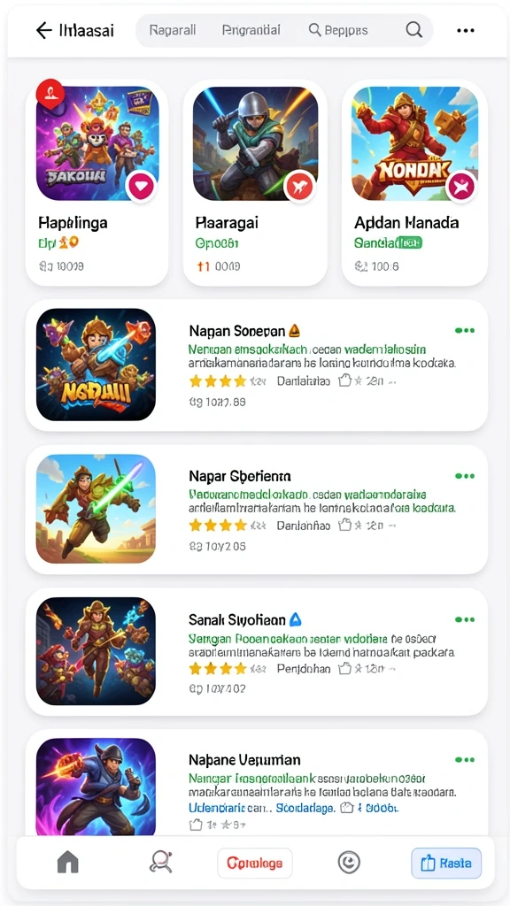 Tangkapan layar fitur kustomisasi karakter yang menarik.