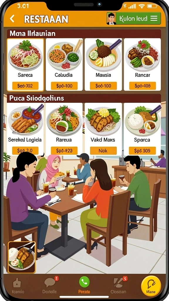 Karakter unik yang dapat dipilih untuk petualangan.