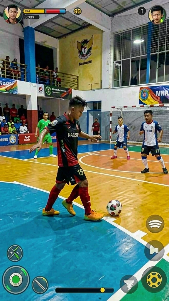 Fitur komunitas untuk berinteraksi dengan pemain lain.