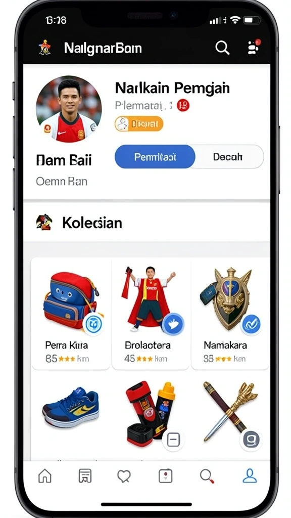 Tampilan antarmuka yang menarik dan intuitif.