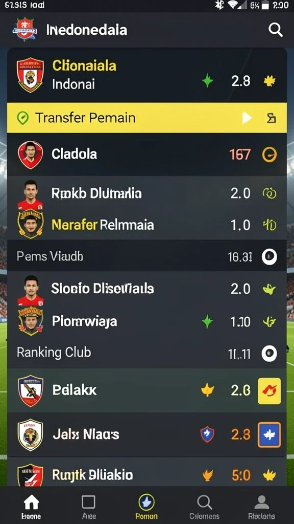 Fitur komunitas untuk berinteraksi dengan pemain lain.