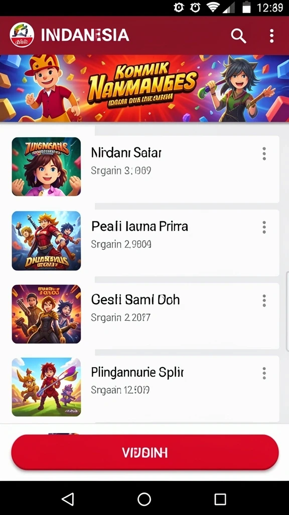Tampilan menarik pada permainan slot pertama.