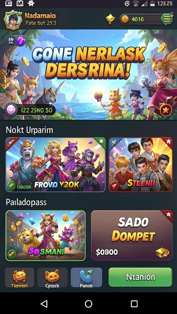 Level yang menantang dengan desain yang kreatif.