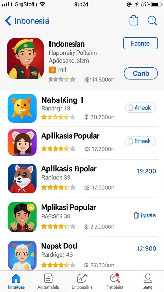 Tampilan antarmuka yang menarik dan mudah dipahami.