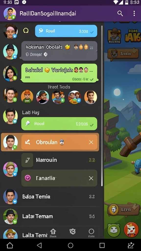Adegan menarik dari salah satu level permainan.