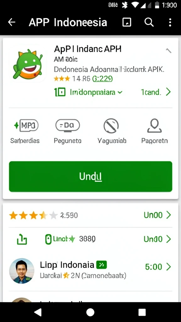 Tangkapan layar dari tampilan utama aplikasi PUCUK4D.