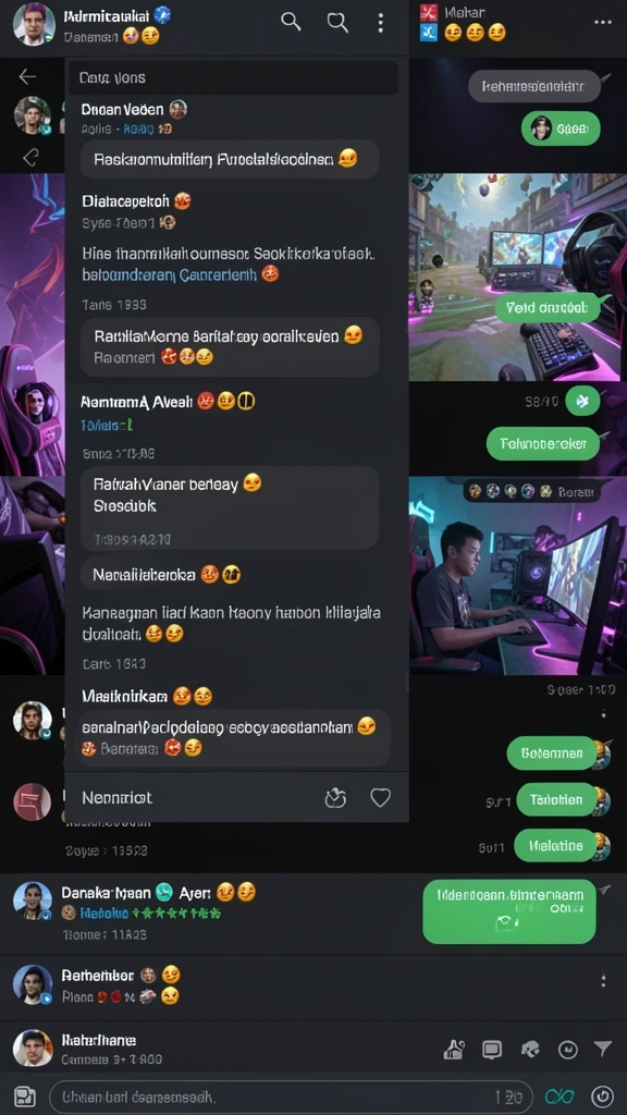 Beragam karakter siap menemani petualangan Anda.