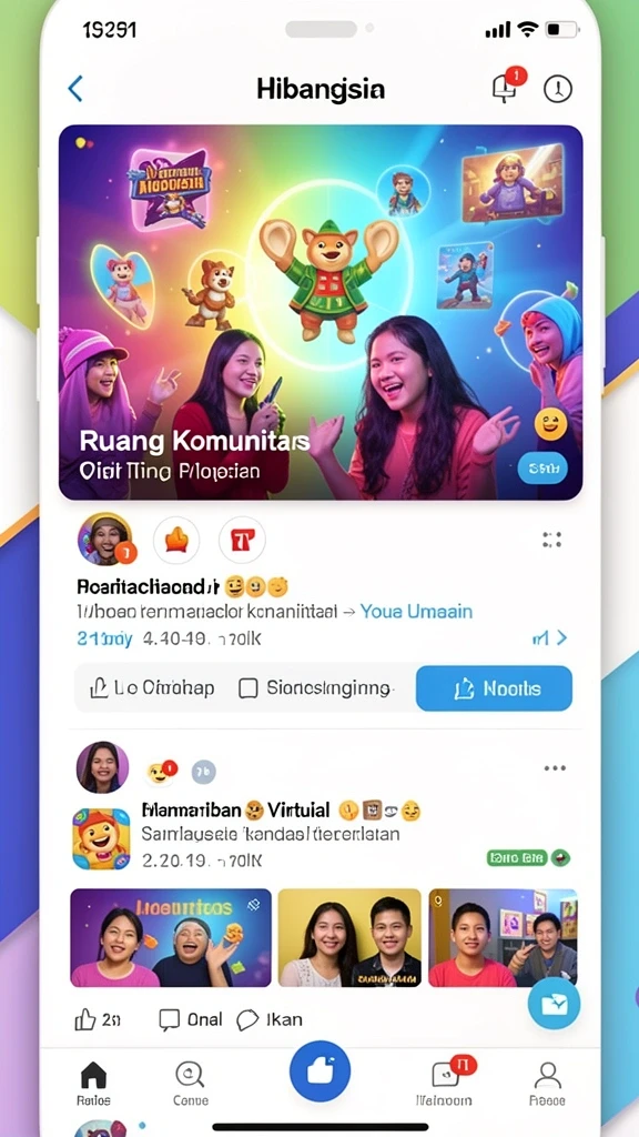 Pemandangan indah dalam dunia permainan yang memukau.