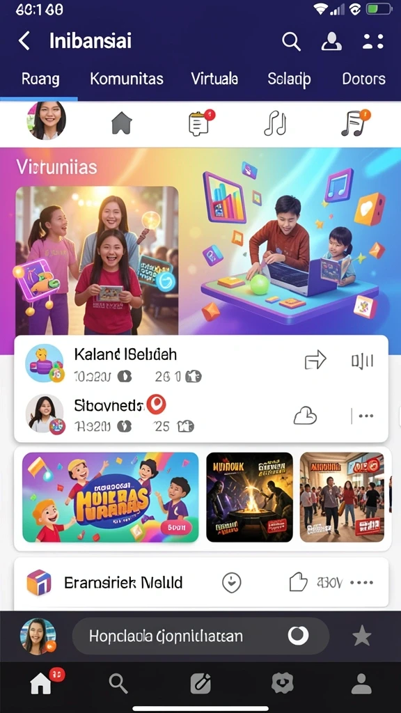 Tampilan antarmuka yang menarik dan mudah dipahami.