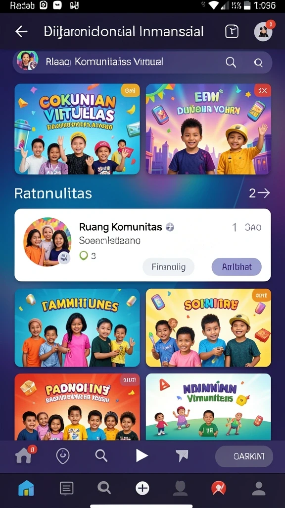 Tampilan antarmuka yang intuitif dan menarik.
