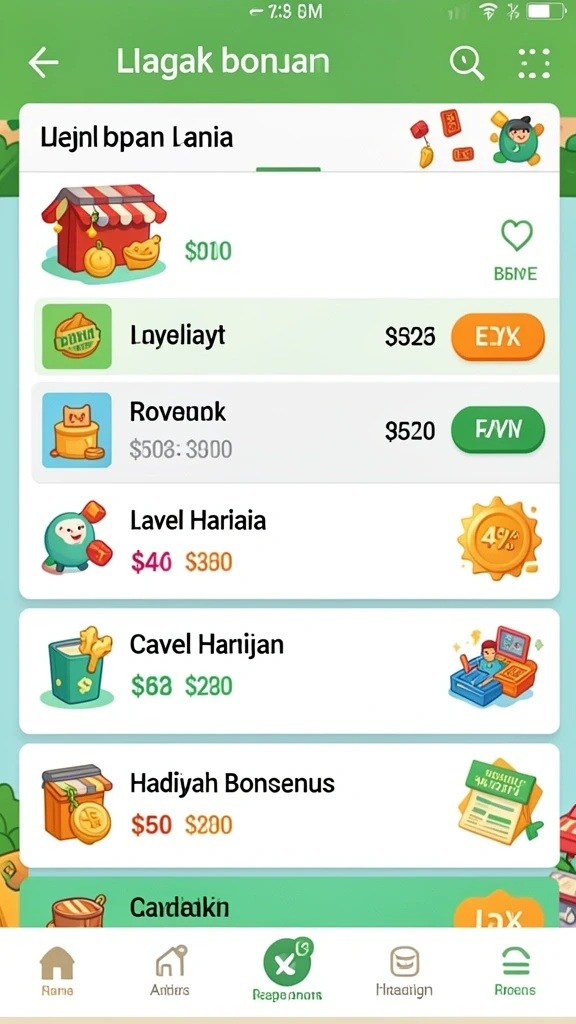 Level yang menantang dan penuh kejutan.