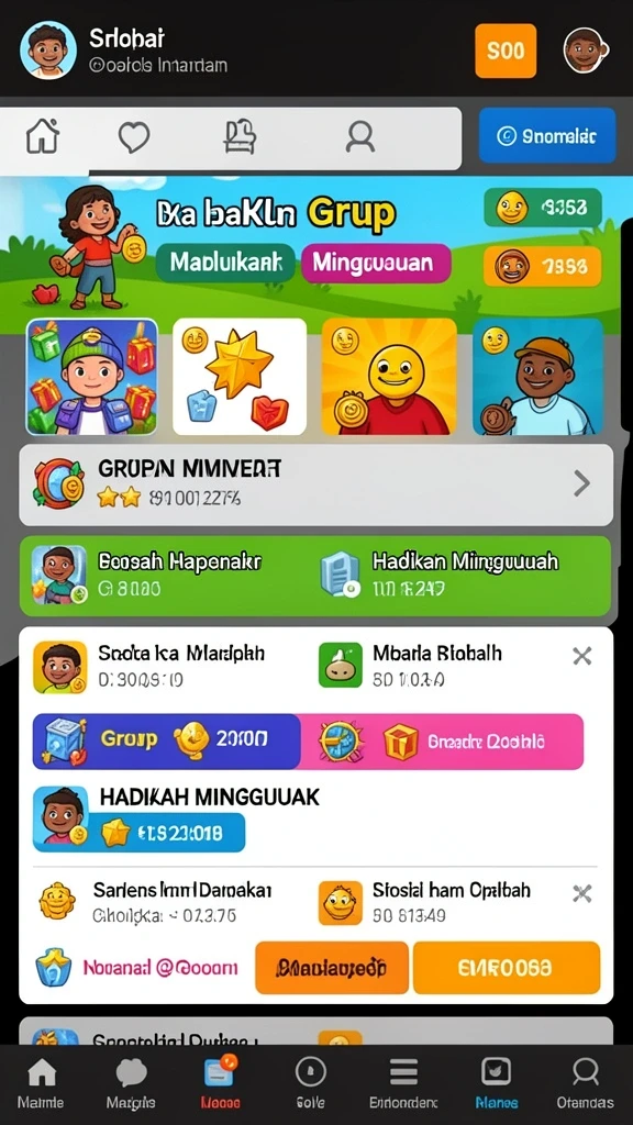 Tampilan antarmuka yang intuitif dan mudah digunakan.