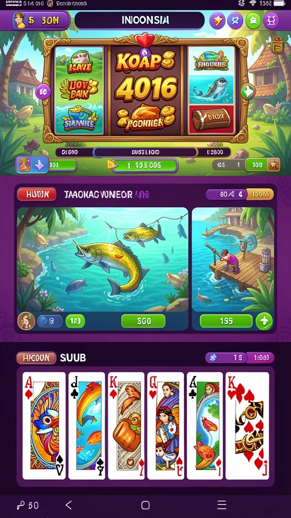 Beragam tema permainan slot yang siap dipilih.