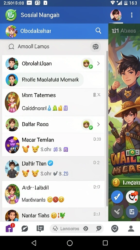 Tampilan antarmuka yang menarik dan intuitif.