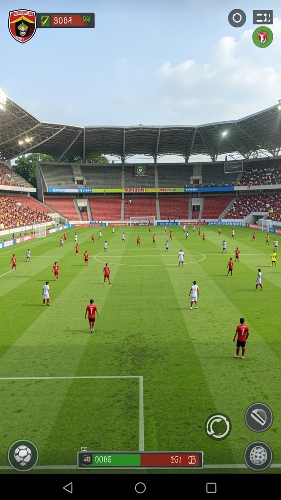 Tampilan awal yang menarik dengan karakter unik.