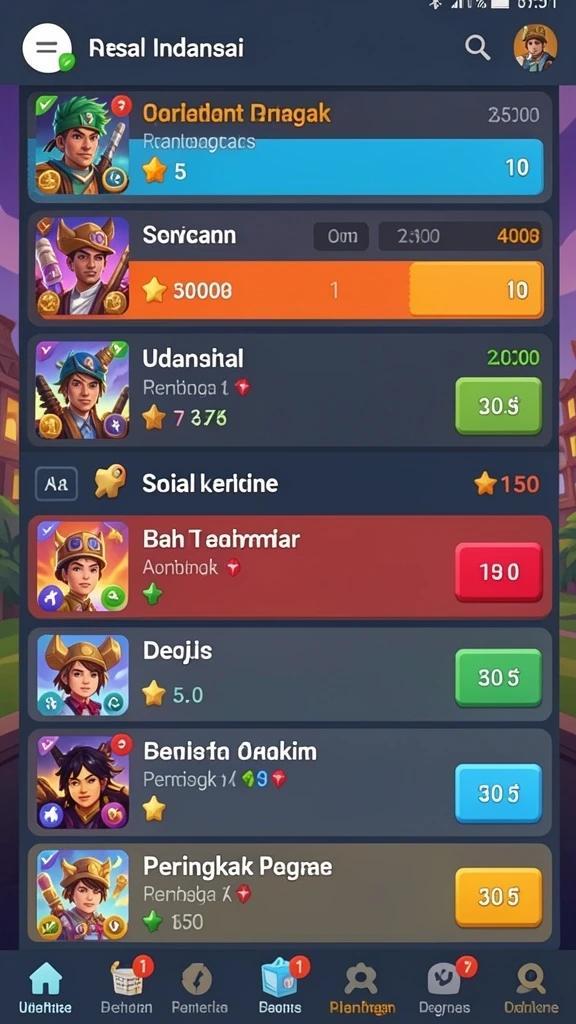 Screenshot karakter baru yang ditambahkan dalam pembaruan.