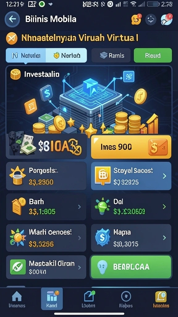 Lingkungan permainan yang kaya dan detail menawan.