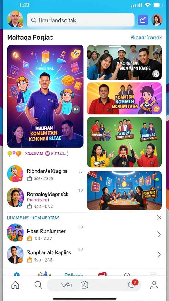 Menampilkan momen epik saat menyelesaikan misi.